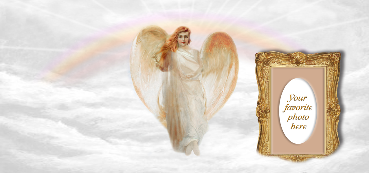 Angel Clouds White